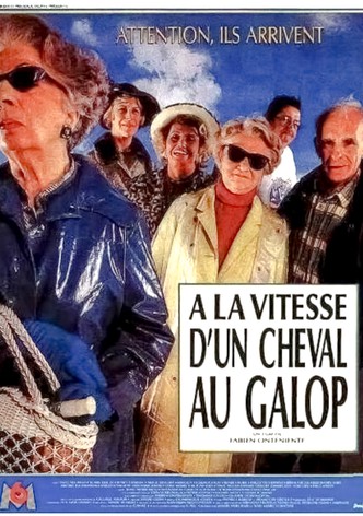 À la vitesse d'un cheval au galop