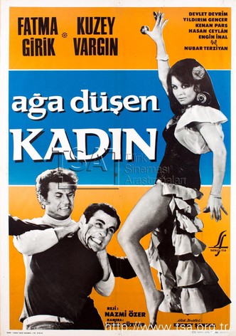 Aga düsen kadin