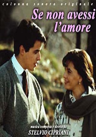 ...Se non avessi l'amore