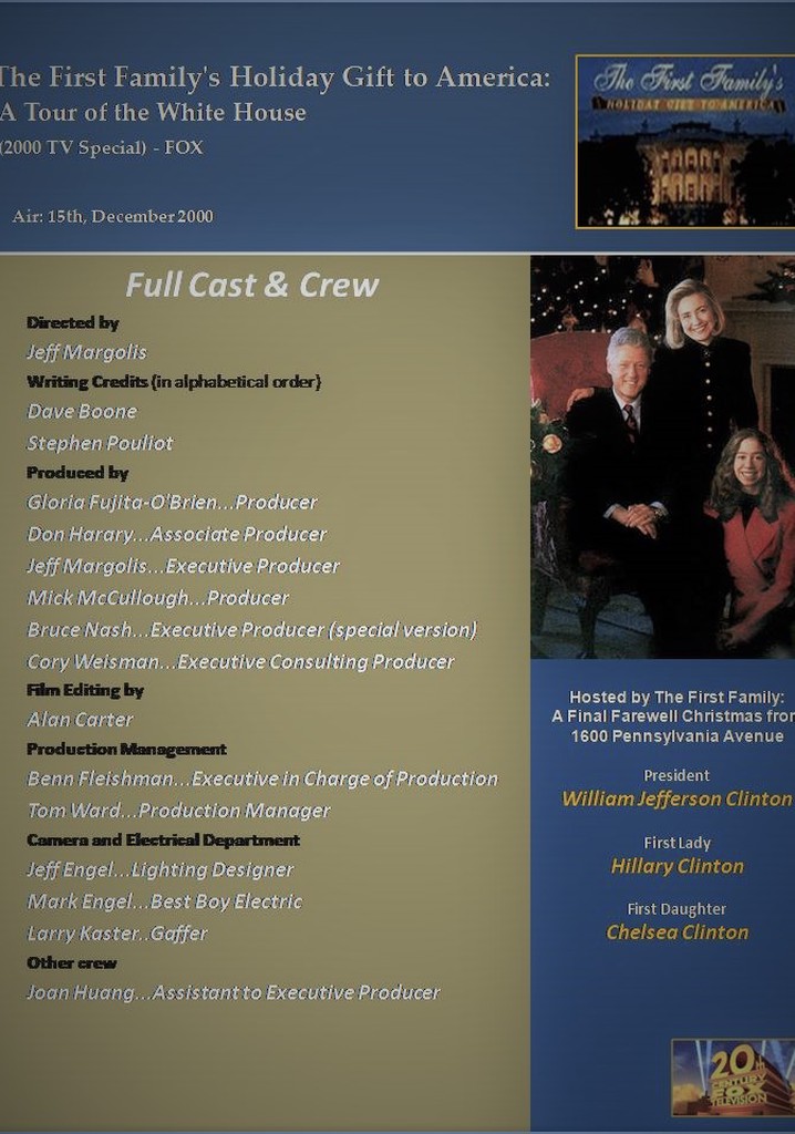 The First Family's Holiday Gift to America: A Personal Tour of the White House