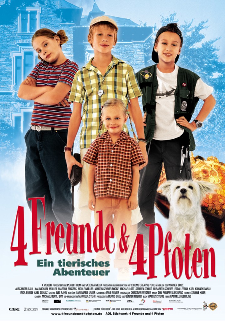 4 Freunde und 4 Pfoten