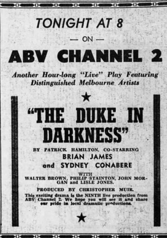 The Duke in Darkness