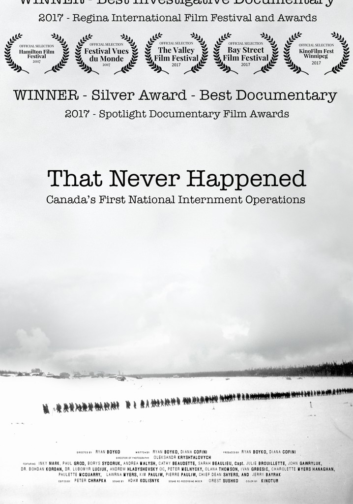 That Never Happened: Canada's First National Internment Operations