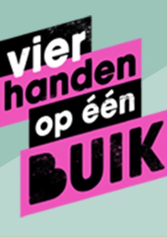 Vier handen op één buik