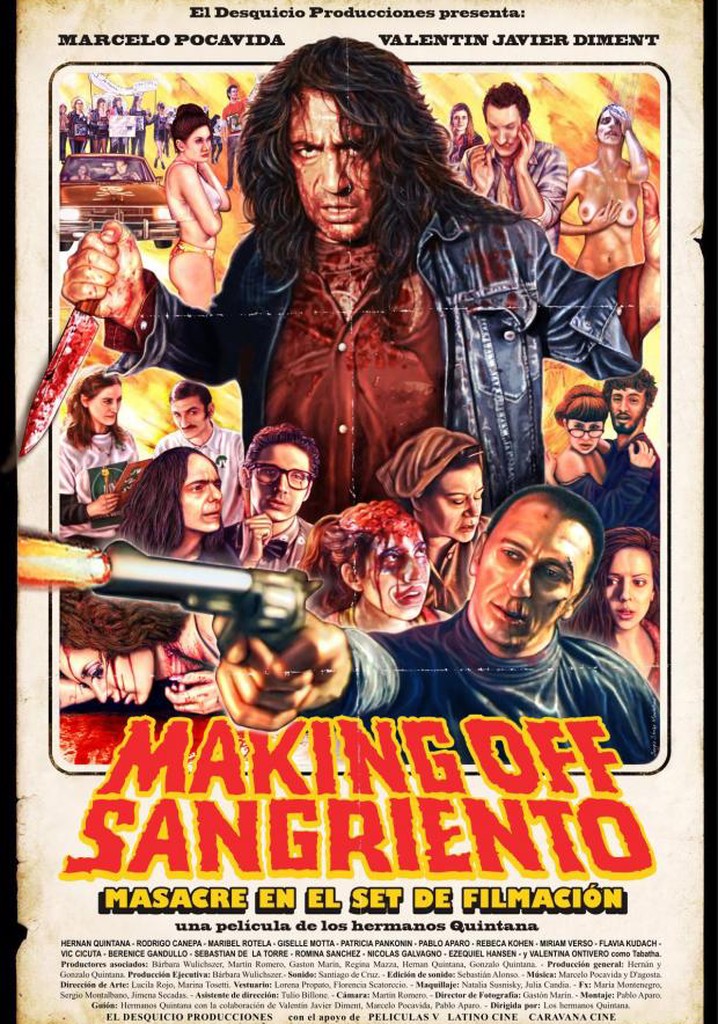 Making off Sangriento: Masacre en el set de Filmación