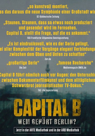 Capital B - Wem gehört Berlin?