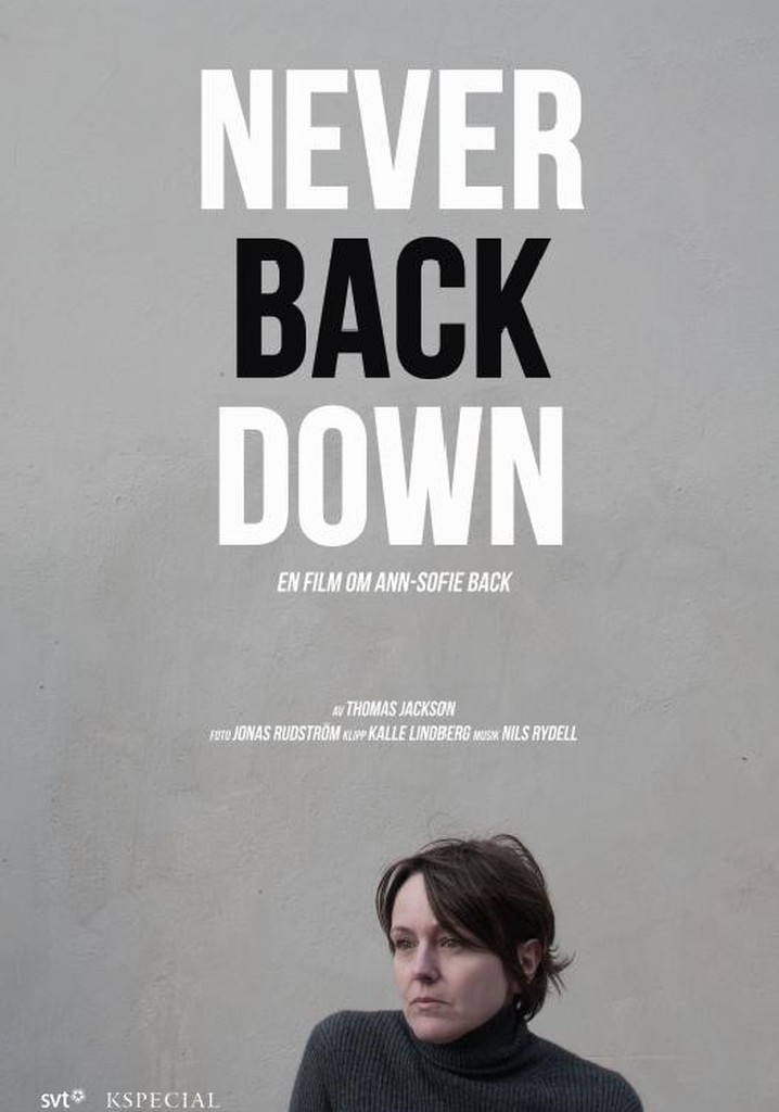 Never Back Down