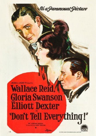 Don't Tell Everything