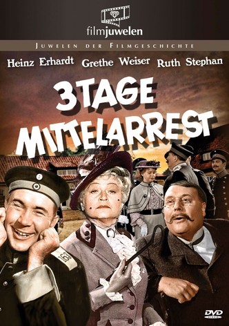 Drei Tage Mittelarrest