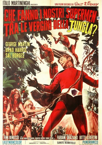 Three Supermen in the Jungle