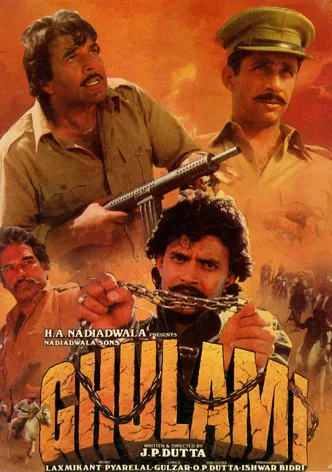 Ghulami poster