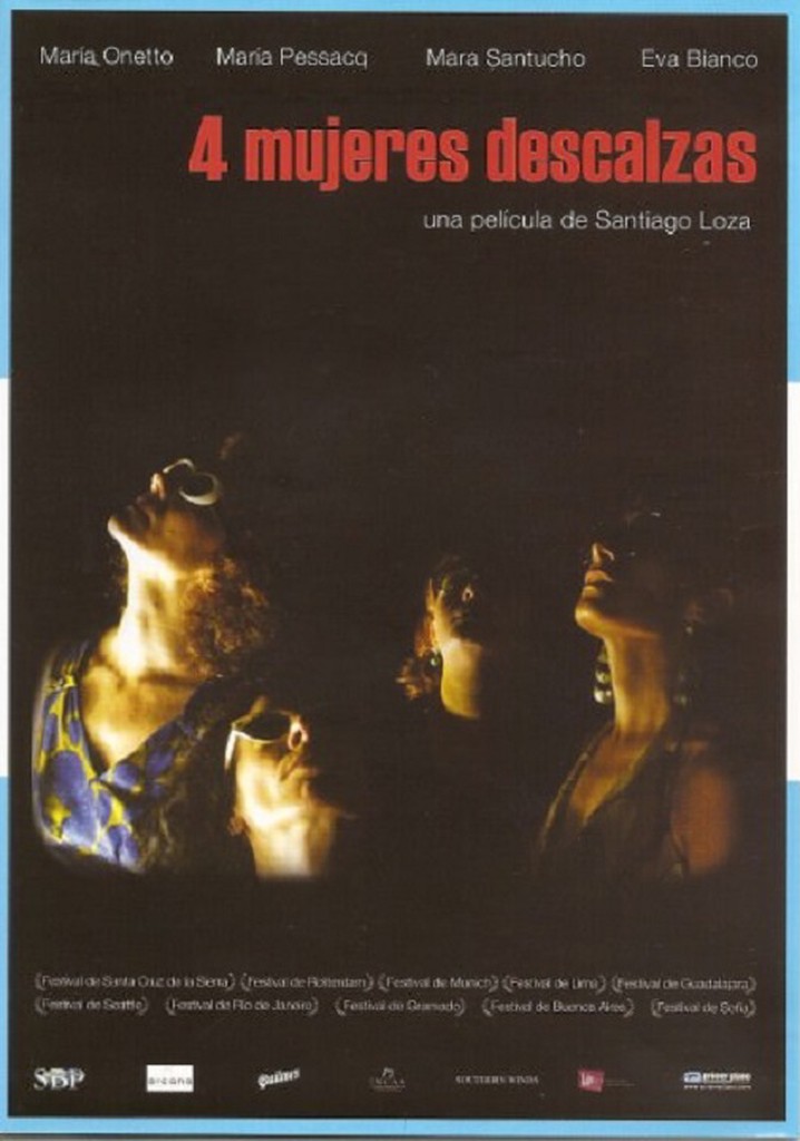 Cuatro mujeres descalzas