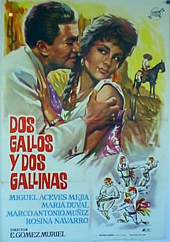 Dos gallos y dos gallinas
