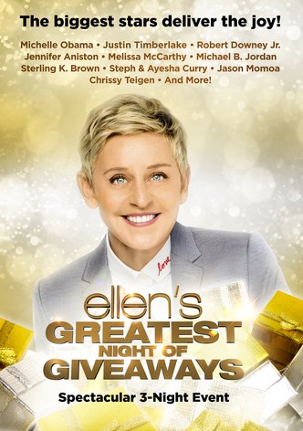 Ellen's Greatest Night of Giveaways