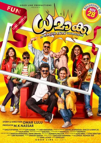Dhamaka poster