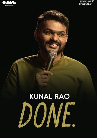 Kunal Rao: Done