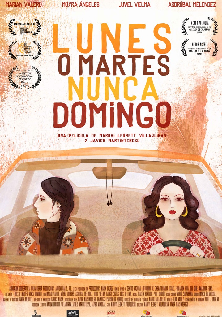 Lunes o martes nunca domingo