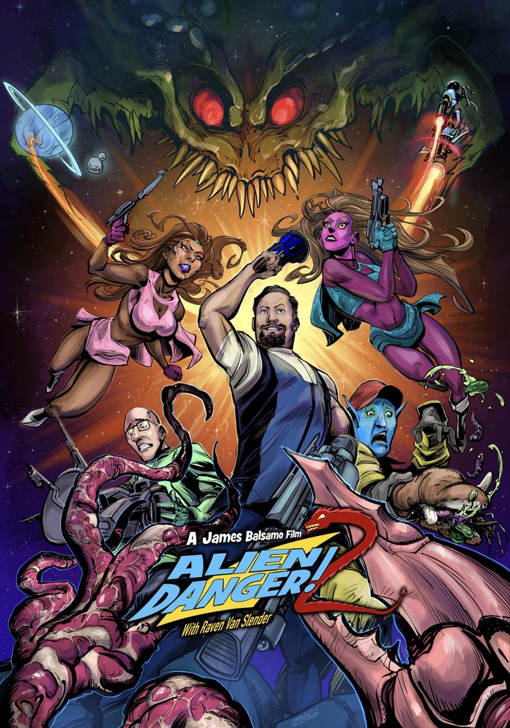 Alien Danger 2! With Raven Van Slender