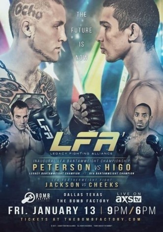 Legacy Fighting Alliance 1: Peterson vs. Higo