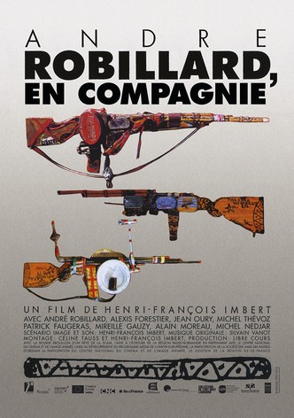 André Robillard, en compagnie