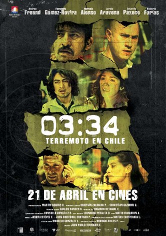 03:34: Earthquake in Chile