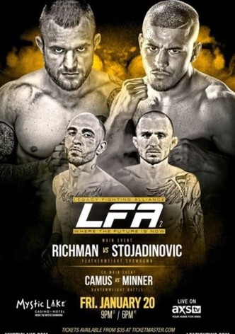 Legacy Fighting Alliance 2: Richman vs. Stojadinovic
