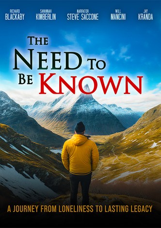 The Need to Be Known