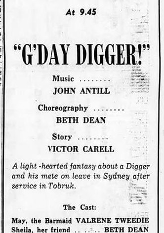 G'Day Digger!