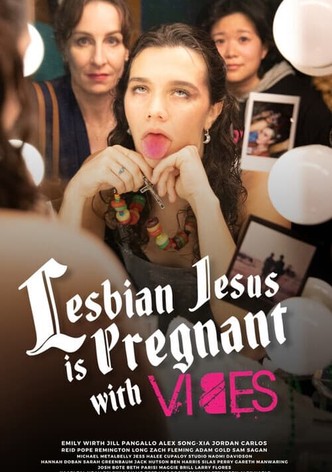Lesbian Jesus Is Pregnant with Vibes