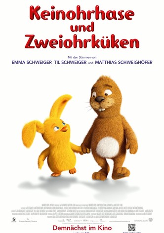 Keinohrhase und Zweiohrküken