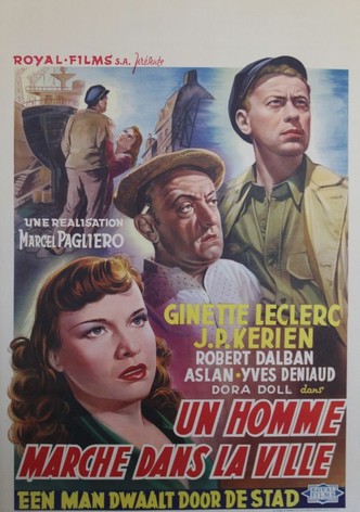 A Man Walks in the City