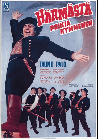 Härmästä poikia kymmenen