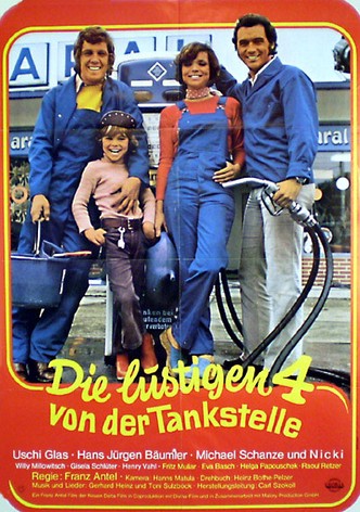Die lustigen Vier von der Tankstelle