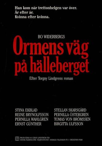 Der Weg der Schlange auf dem Felsen