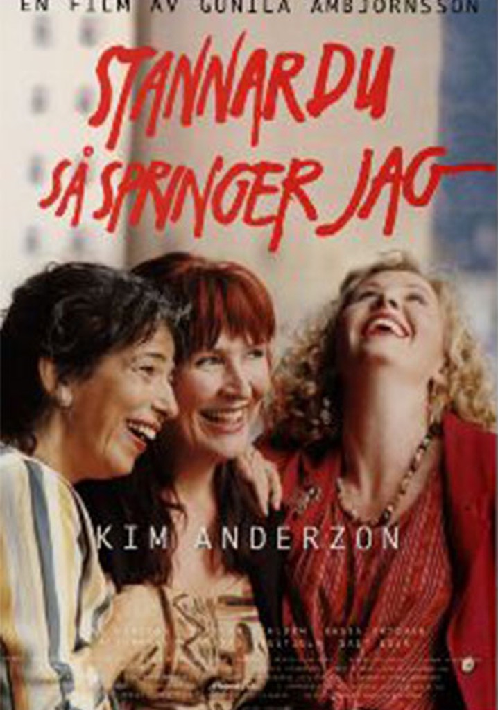 Stannar du så springer jag