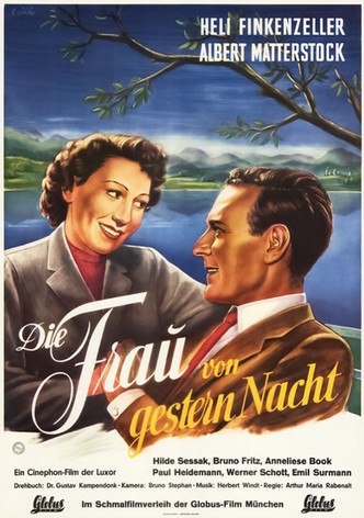 Die Frau von gestern Nacht