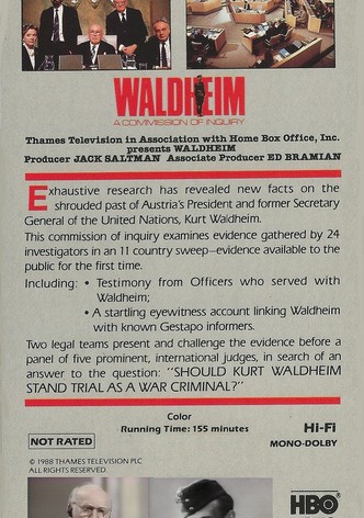 Waldheim: A Commission of Inquiry