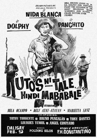 Utos ni Tale hindi mababale