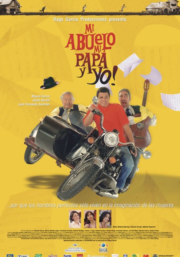 Mi abuelo, mi papá y yo