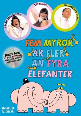 Fem myror är fler än fyra elefanter