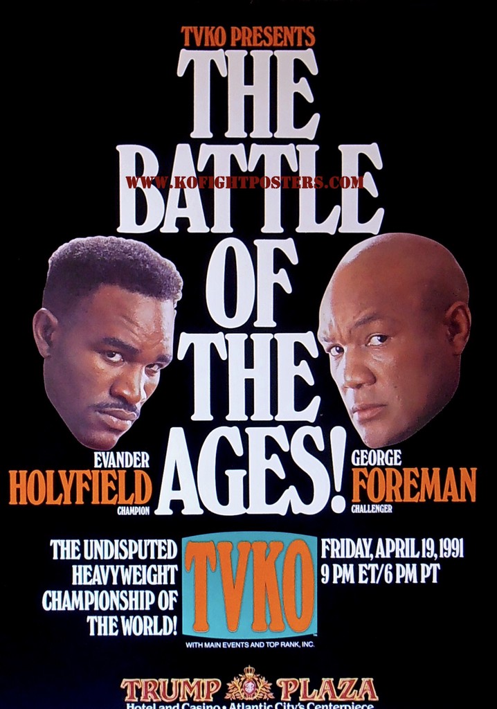 Evander Holyfield vs. George Foreman