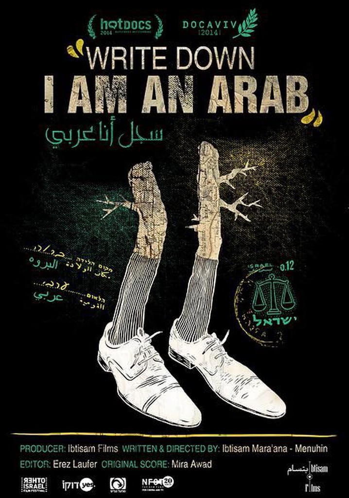 Write Down, I Am an Arab