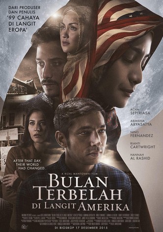 Bulan Terbelah di Langit Amerika