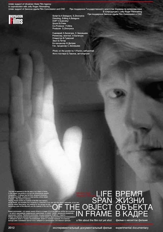 Life Span of the Object in Frame (a Film about the Film not yet shot)