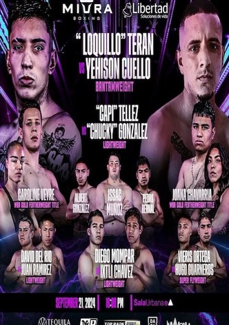 Andres Teran vs. Yehison Cuello