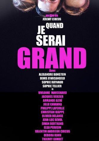 Quand je serai grand