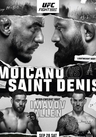 UFC Fight Night 243: Moicano vs. Saint Denis