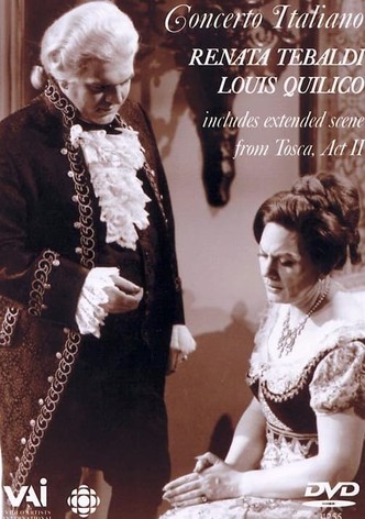 Renata Tebaldi & Louis Quilico: Concerto Italiano