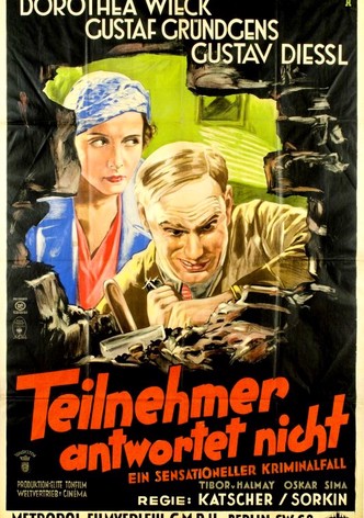 Teilnehmer antwortet nicht