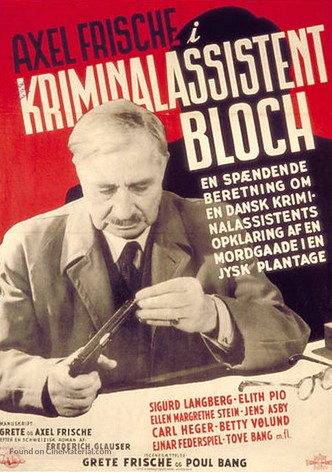 Kriminalassistent Bloch